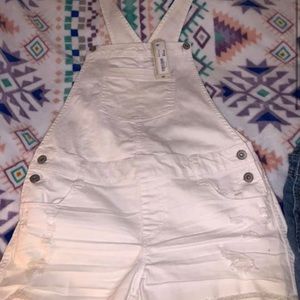 Arizona White Jean Overall